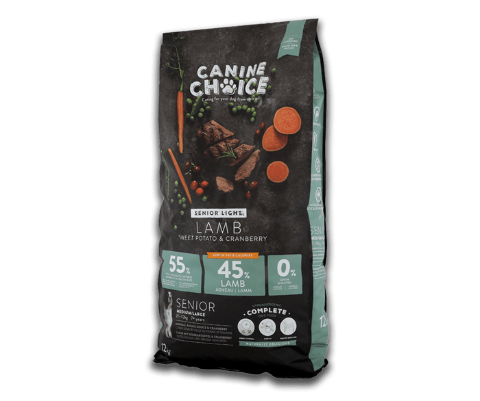 canine choice dry dog food